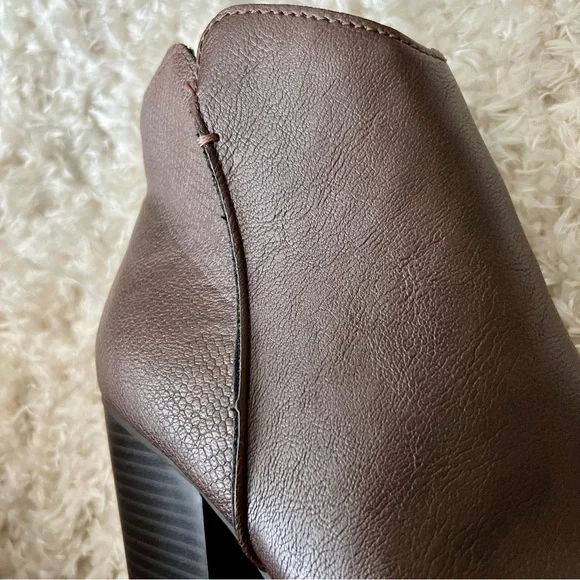 Sun + Stone Dark Brown Ankle Booties - Picture 7 of 7